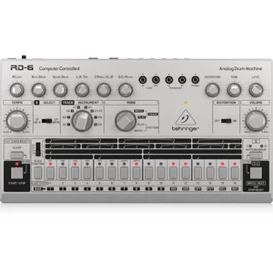 Behringer - RD-6-SR analóg dobgép szekvenszerrel, ezüst