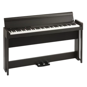 KORG - C1 Air BR digitális zongora barna, szemből