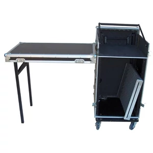 Robust - CR12UDJR DJ rack munkaasztallal 12+4U magas