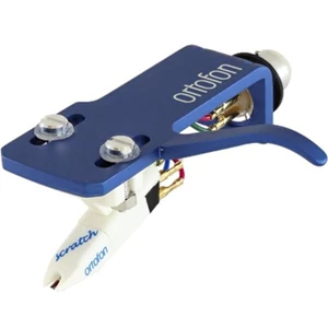 Ortofon - OM Scratch White on Blue SH-4 Headshell
