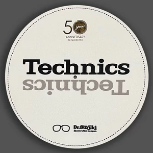 Dr.Suzuki X Technics - 12" 50th Limited Edition Slipmat 2db fehér