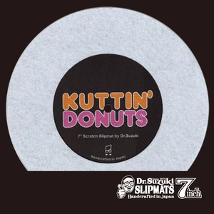 Dr.Suzuki - 7" Kuttin Donuts Slipmats White