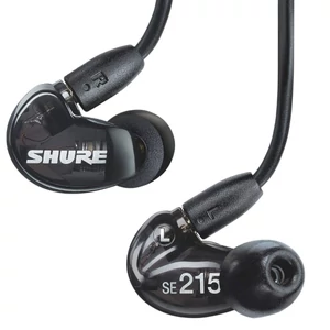Shure - SE215-K-EFS hangszigetelt vezetékes fülhallgató, fekete