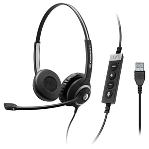 Epos - Impact SC 260 USB MS II Binaurális headset USB csatlakozóval és Call Controll funkcióval MS Lync-hez