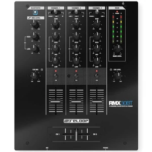 Reloop - RMX-30 BT 3+1 csatornás DJ keverő + Bluetooth