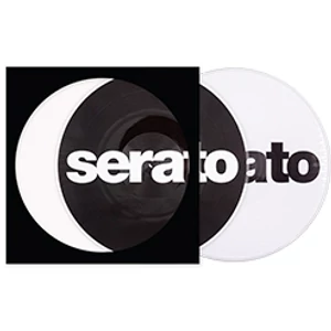 Serato logós picture bakelit lemezpár, 12