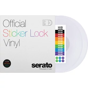Serato Sticker Lock timecode bakelit lemezpár, 12