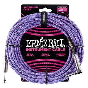 Ernie Ball - Vasalózsinór kábel 7.65m Lila