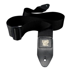 Ernie Ball - 4037 Gyöngyvászon gitárheveder fekete