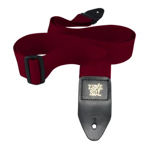 Ernie Ball - 4047 Gyöngyvászon gitárheveder bordó