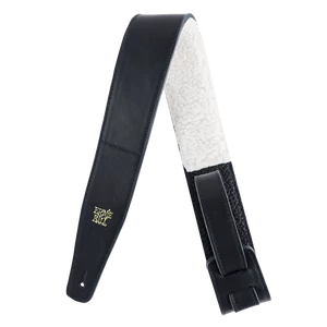 Ernie Ball - 4137 Párnázott Bőr gitárheveder fekete Ernie Ball - 4137 Párnázott Bőr gitárheveder fekete