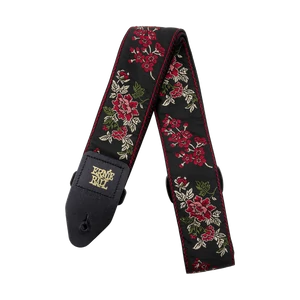 Ernie Ball - 4142 Red Rose gitárheveder Ernie Ball - 4142 Red Rose gitárheveder