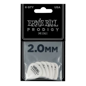 Ernie Ball - Prodigy mini pengető fehér 2,0 mm 6 db