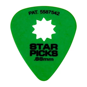 Everly - Star picks pengető 0.88 mm zöld Everly - Star picks pengető 0.88 mm zöld