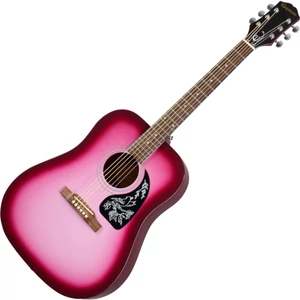 Epiphone - Starling Square Shoulder Hot Pink Pearl akusztikus gitár Epiphone - Starling Square Shoulder Hot Pink Pearl akusztikus gitár