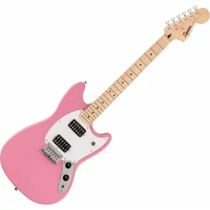 Squier - Sonic Mustang HH MN 6 húros elektromos gitár, Flash Pink Squier - Sonic Mustang HH MN 6 húros elektromos gitár, Flash Pink