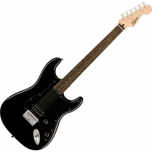 Squier - Sonic Stratocaster HT H LRL  húros elektromos gitár Black Squier - Sonic Stratocaster HT H LRL  húros elektromos gitár Black