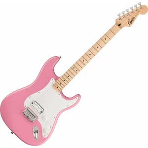 Squier - Sonic Stratocaster HT H MN 6 húros elektromos gitár,  Flash Pink Squier - Sonic Stratocaster HT H MN 6 húros elektromos gitár,  Flash Pink