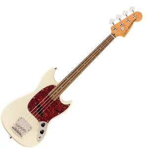Squier - Classic Vibe '60s Mustang Bass Olympic White 4 húros elektromos basszusgitár Squier - Classic Vibe '60s Mustang Bass Olympic White 4 húros elektromos basszusgitár