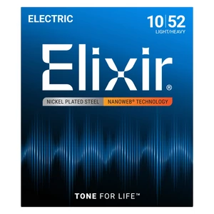 Elixir - 010 - 052 Light-Heavy elektromos gitárhúr