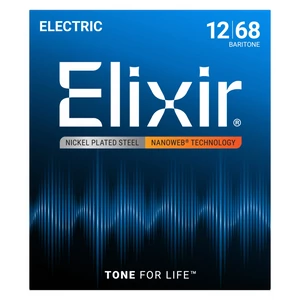 Elixir - 012 - 068 Baritone elektromos gitárhúr Elixir - 012 - 068 Baritone elektromos gitárhúr