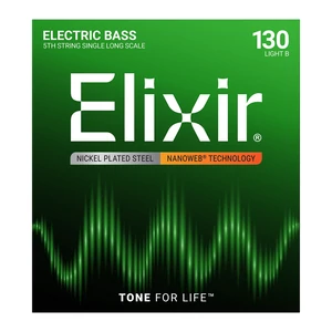 Elixir - NanoWeb 5th .130 Light B basszugitár húr