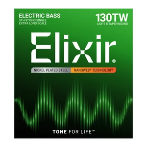 Elixir - NanoWeb 5th .130TW Light XL B Extra Long Scale basszugitár húr