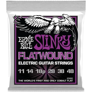 Ernie Ball - Flatwound 11-48 Elektromos Gitárhúr készlet Ernie Ball - Flatwound 11-48 Elektromos Gitárhúr készlet