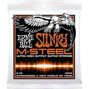 Ernie Ball - M-Steel Hybrid Slinky 9-46 Elektromos Gitárhúr készlet Ernie Ball - M-Steel Hybrid Slinky 9-46 Elektromos Gitárhúr készlet