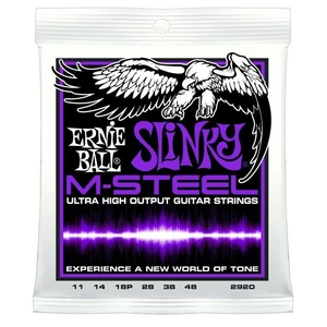 Ernie Ball - M-Steel Power Slinky 11-48 Elektromos Gitárhúr készlet