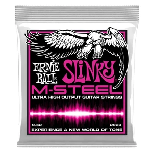 Ernie Ball - M-Steel Super Slinky 9-42 Elektromos Gitárhúr készlet Ernie Ball - M-Steel Super Slinky 9-42 Elektromos Gitárhúr készlet