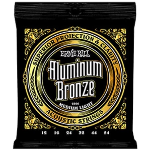 Ernie Ball - Aluminum Bronze Medium Light 12-54 Akusztikus Gitárhúr készlet