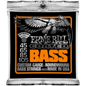 Ernie Ball - Coated Hybrid Slinky Bass 45-105 Basszusgitárhúr készlet Ernie Ball - Coated Hybrid Slinky Bass 45-105 Basszusgitárhúr készlet