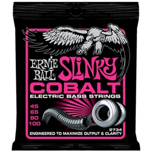 Ernie Ball - Cobalt Super Slinky Bass 45-100 Basszusgitárhúr készlet Ernie Ball - Cobalt Super Slinky Bass 45-100 Basszusgitárhúr készlet