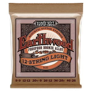 Ernie Ball - Earthwood Phosphor Bronze 12 String Light 11-52 Akusztikus Gitárhúr készlet 12-húros