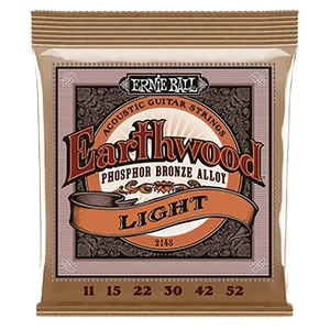 Ernie Ball - Earthwood Phosphor Bronze Light 11-52 Akusztikus Gitárhúr készlet