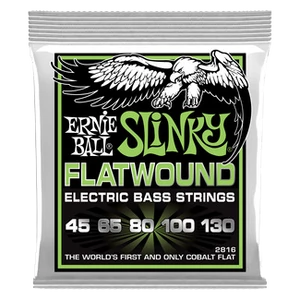 Ernie Ball - Flatwound 5 String Regular Slinky Bass 45-130 Basszusgitárhúr készlet 5-húros