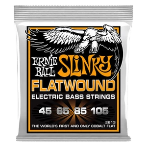 Ernie Ball - Flatwound Hybrid Slinky Bass 45-105 Basszusgitárhúr készlet Ernie Ball - Flatwound Hybrid Slinky Bass 45-105 Basszusgitárhúr készlet