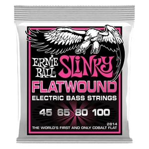 Ernie Ball - Flatwound Super Slinky Bass 45-100 Basszusgitárhúr készlet Ernie Ball - Flatwound Super Slinky Bass 45-100 Basszusgitárhúr készlet