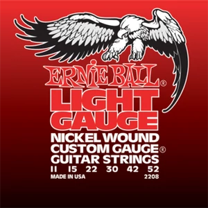 Ernie Ball - Nickel Wound Light Wound G 11-52 Elektromos Gitárhúr készlet Ernie Ball - Nickel Wound Light Wound G 11-52 Elektromos Gitárhúr készlet