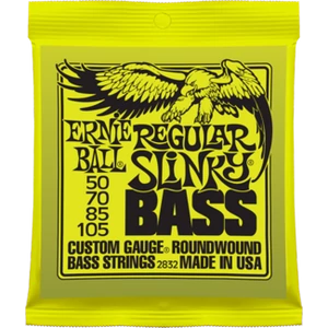 Ernie Ball - Nickel Wound Regular Slinky Bass 50-105 Elektromos Basszusgitárhúr készlet Ernie Ball - Nickel Wound Regular Slinky Bass 50-105 Elektromos Basszusgitárhúr készlet