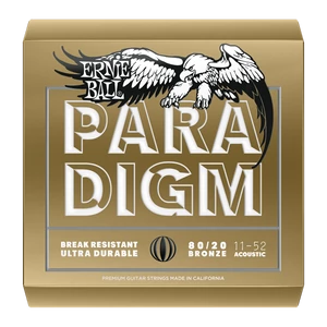 Ernie Ball - Paradigm Phosphor Bronze Light 11-52 Akusztikus Gitárhúr Készlet