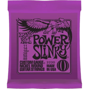 Ernie Ball - Nickel Wound Power Slinky 11-48 Elektromos Gitárhúr készlet Ernie Ball - Nickel Wound Power Slinky 11-48 Elektromos Gitárhúr készlet