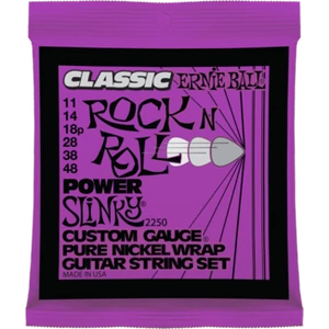 Ernie Ball - Pure Nickel Power Slinky 11-48 Elektromos Gitárhúr készlet Ernie Ball - Pure Nickel Power Slinky 11-48 Elektromos Gitárhúr készlet