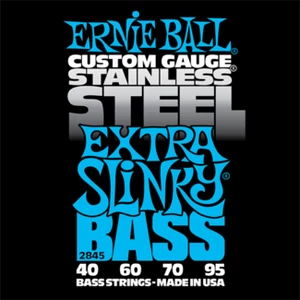 Ernie Ball - Stainless Steel Extra Slinky Bass 40-95 Basszusgitárhúr készlet Ernie Ball - Stainless Steel Extra Slinky Bass 40-95 Basszusgitárhúr készlet