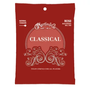 Martin - M260 bronz 28-43 klasszikus gitárhúr készlet