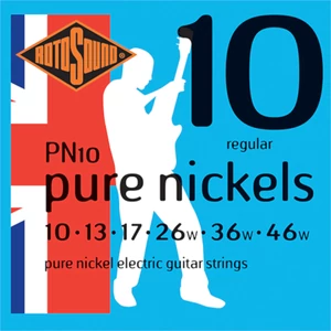 Rotosound - PN10 Nikkel elektromos gitár húrkészlet 10 - 46 Rotosound - PN10 Nikkel elektromos gitár húrkészlet 10 - 46