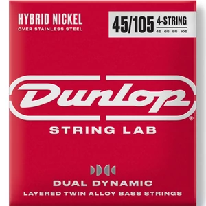 Dunlop - DBHYN45105 Hibrid basszusgitár húr - 4 húros 45-105 Dunlop - DBHYN45105 Hibrid basszusgitár húr - 4 húros 45-105