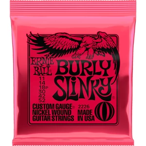 Ernie Ball - Nickel Wound Burly Slinky 11-52 Elektromos Gitárhúr készlet Ernie Ball - Nickel Wound Burly Slinky 11-52 Elektromos Gitárhúr készlet