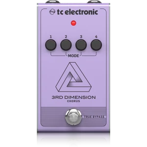 TC Electronic - 3RD Dimension Chorus effekt pedál, szemből TC Electronic - 3RD Dimension Chorus effekt pedál, szemből